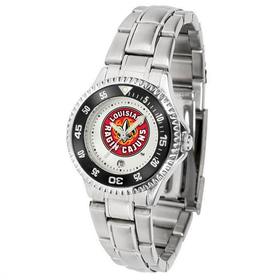 NCAA Louisiana Ragin' Cajuns Competitor Ladies' Steel Watch