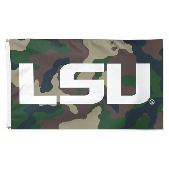 NCAA Louisiana State Camo 3' x 5' Deluxe Flag