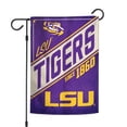 thumbnail image 1 of NCAA Louisiana State Retro 12" x 18" Garden Flag, 1 of 2