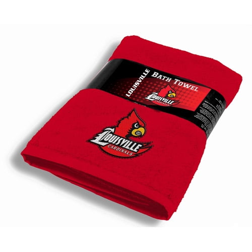 NCAA Louisville Cardinals Bath Towel 