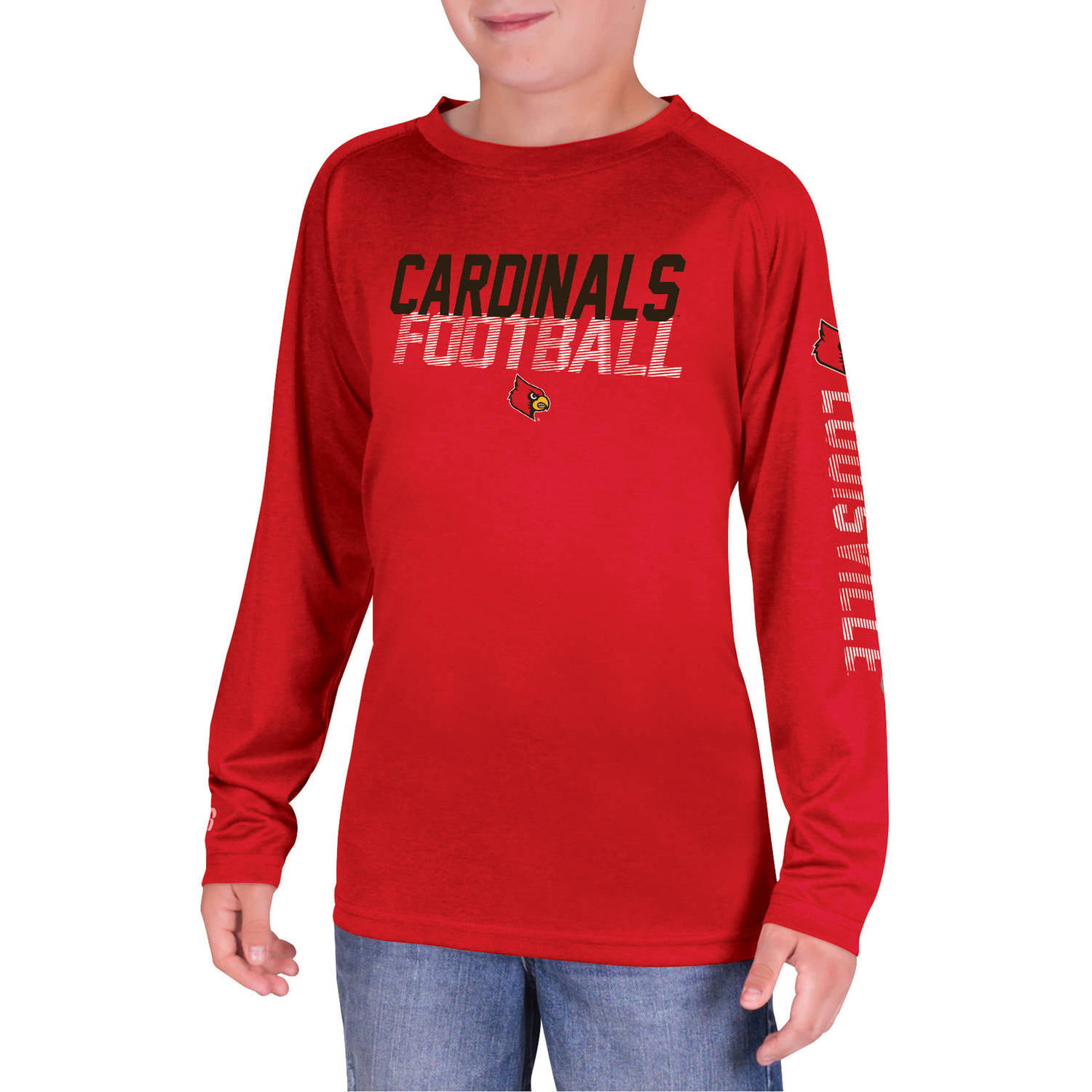 NCAA Louisville Cardinals Boys' Long Sleeve T-Shirt - XS