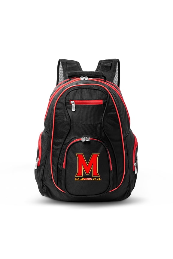 MOJO Black Maryland Terrapins Trim Color Laptop Backpack