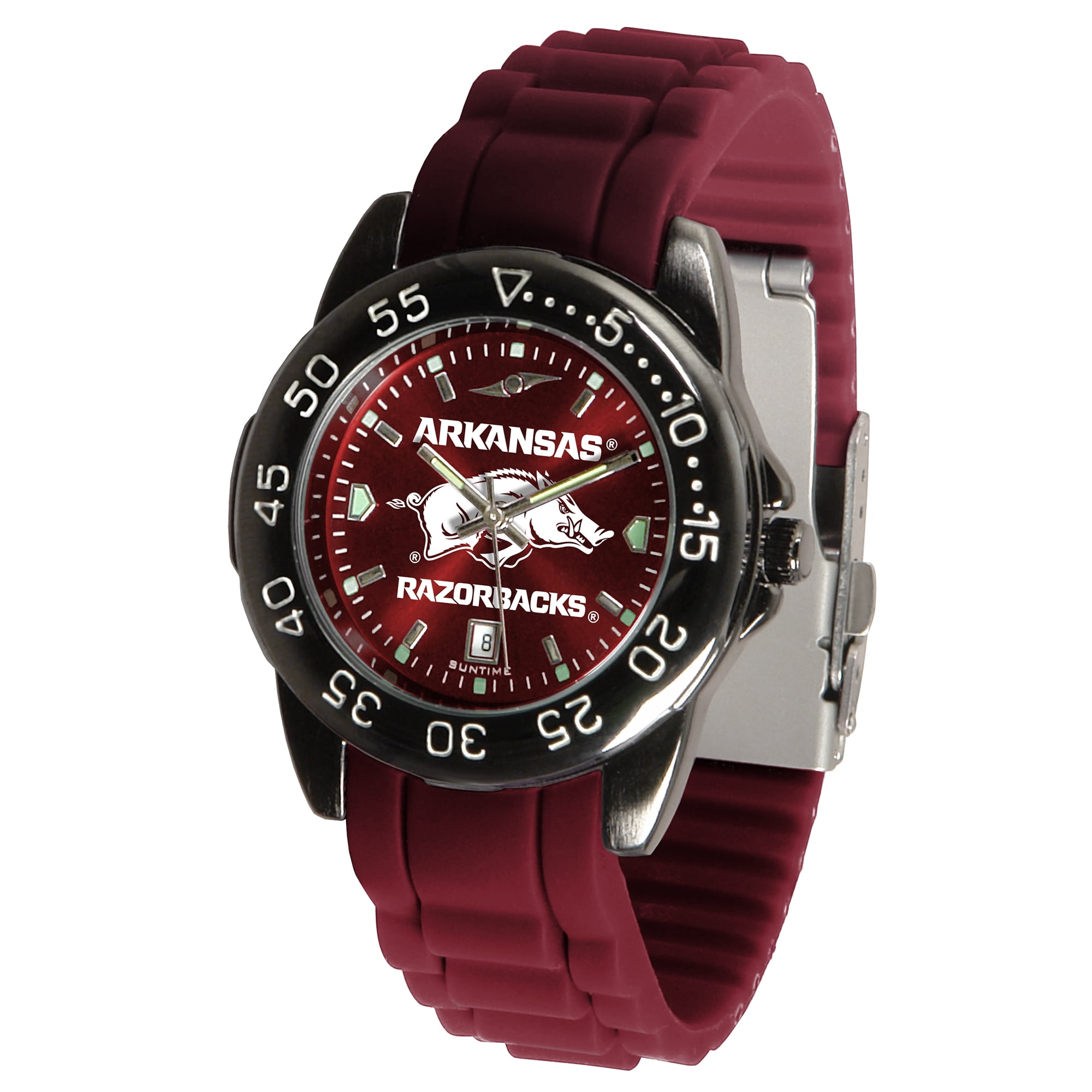 Watchmaker Razorback Cardinal Arkansas Razorbacks FantomSport AC AnoChrome Watch - Walmart.com