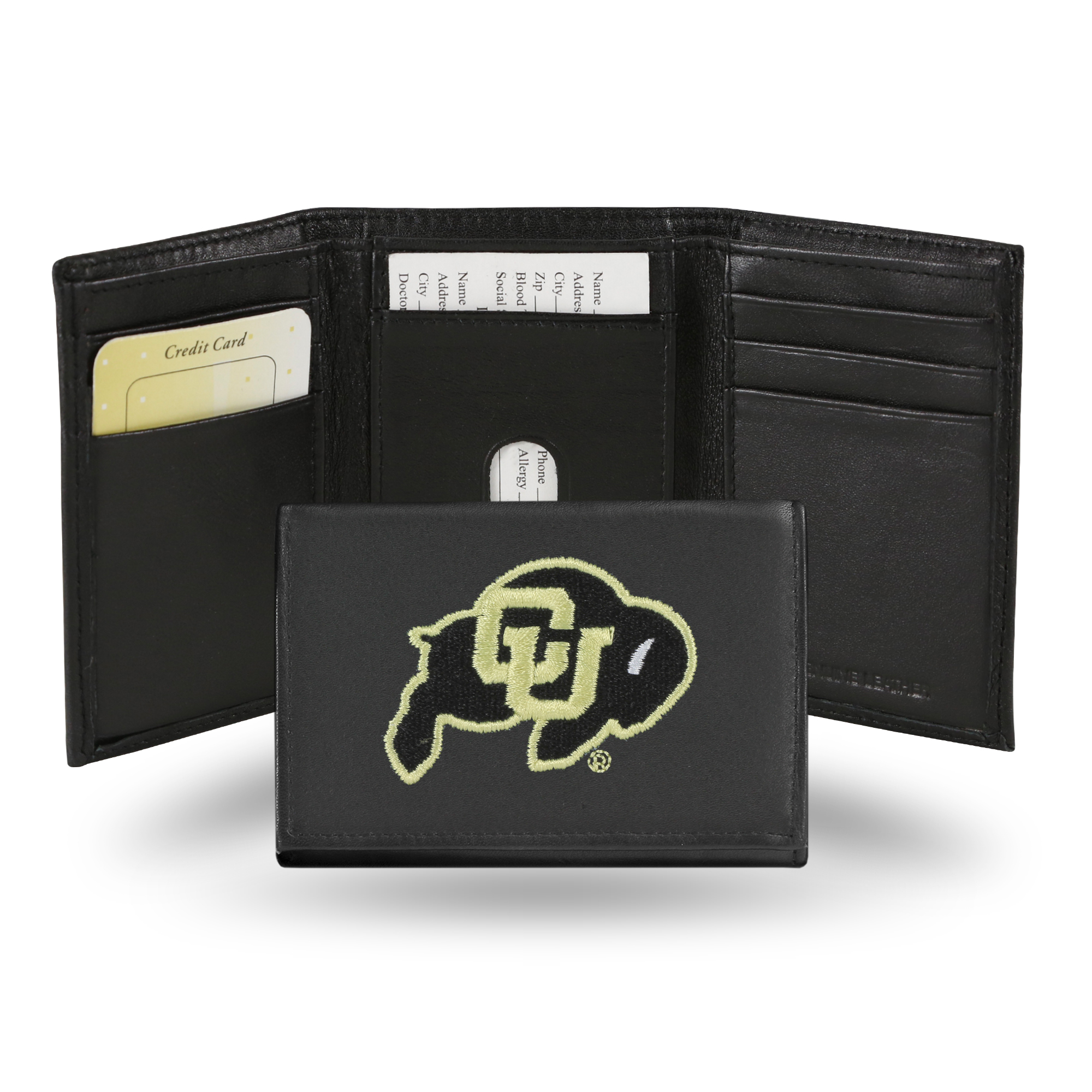 NCAA - Men's Colorado Buffaloes Embroidered Trifold Wallet - image 1 of 3