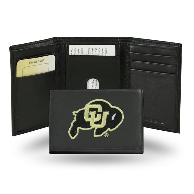 NCAA - Men's Colorado Buffaloes Embroidered Trifold Wallet