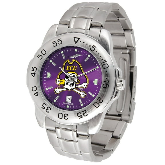 Purple ECU Pirates Sport Steel AnoChrome Watch
