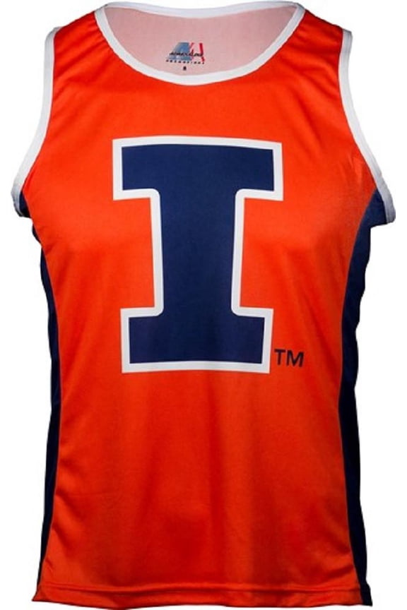NCAA Men's Illinois Fighting Illini RUN/TRI Singlet - XX-Large