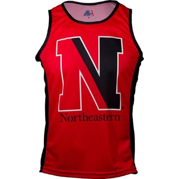 NCAA Men's Northeastern Huskies RUN/TRI Singlet - X-Small