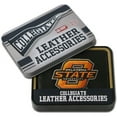 thumbnail image 1 of Oklahoma State Embroidered Leather Bi-Fold Wallet, 1 of 2