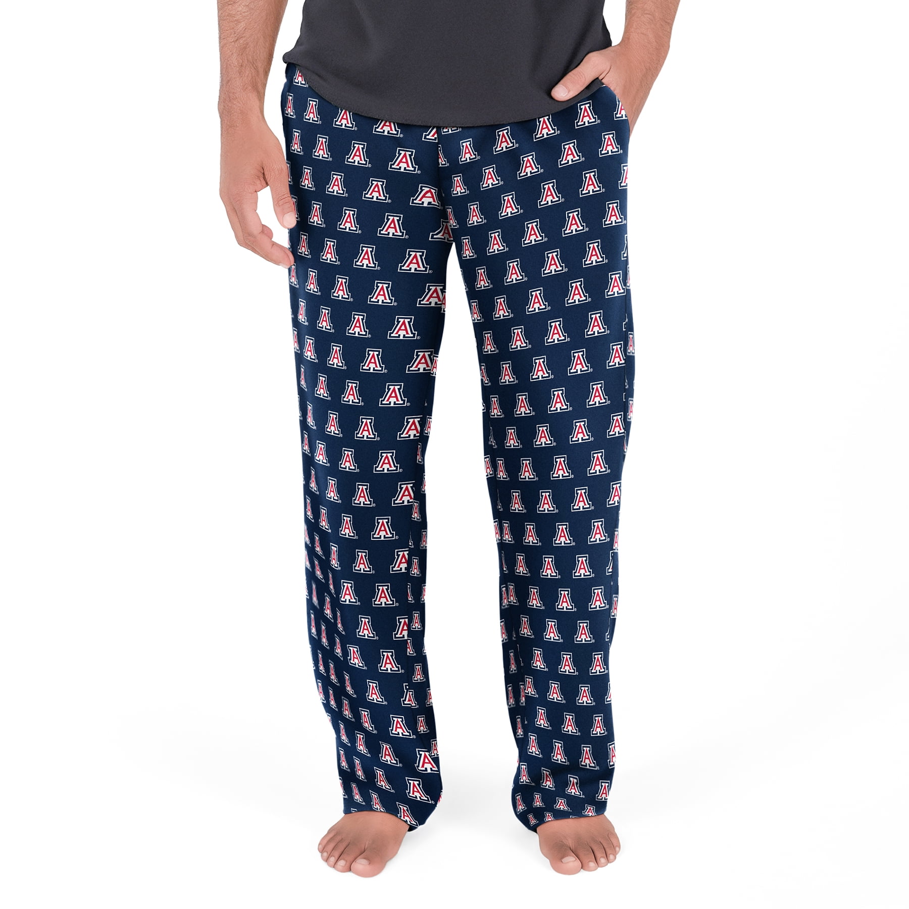 NCAA Mens Arizona Wildcats All Over Print Pajama Pants