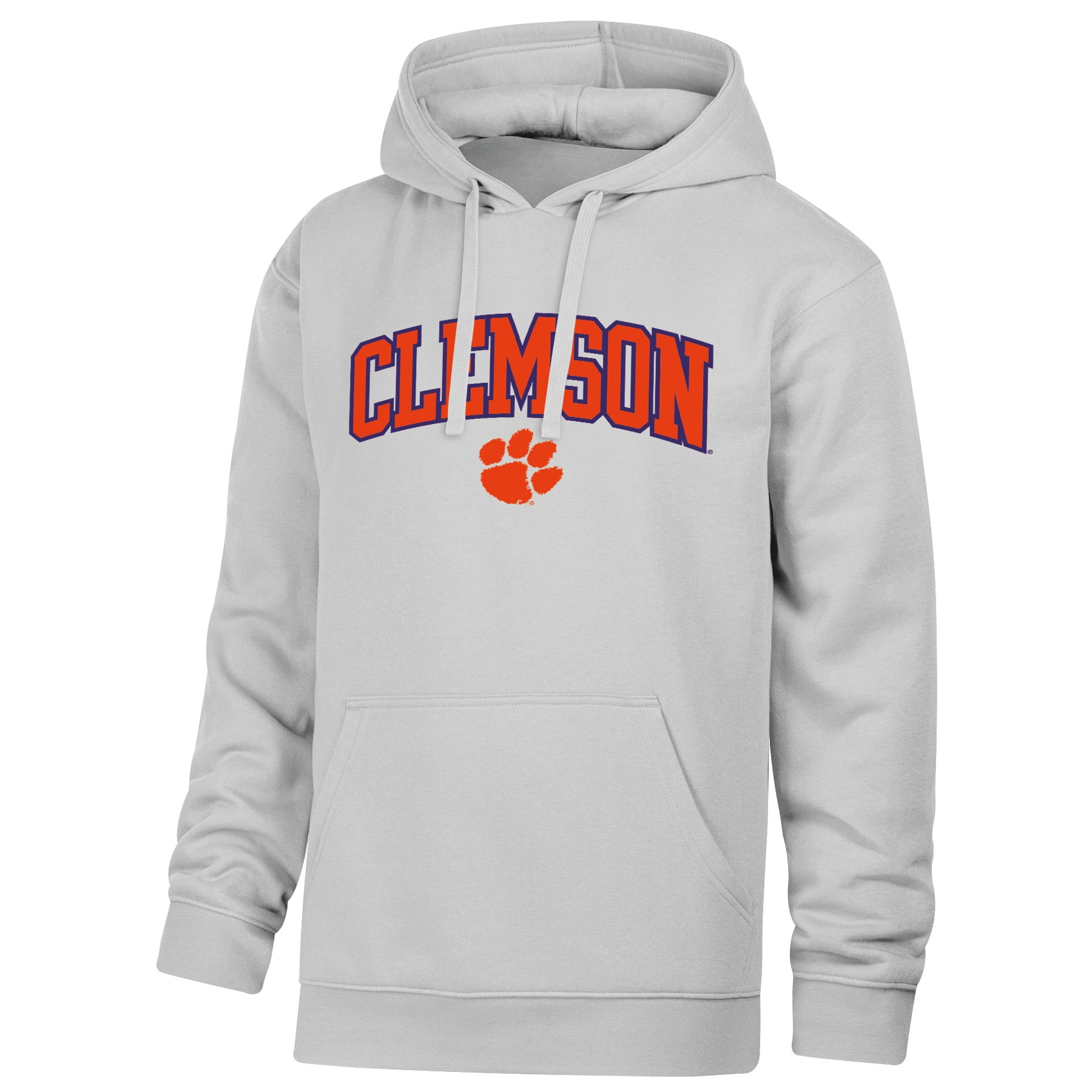 NCAA Mens Clemson Tigers Logo Hoodie