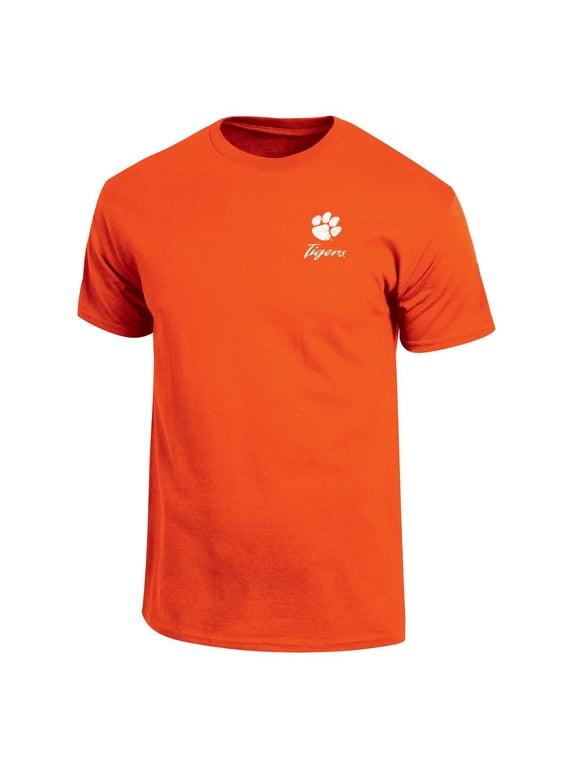 NCAA Mens Clemson Tigers 2 Hit Graphic T-Shirt