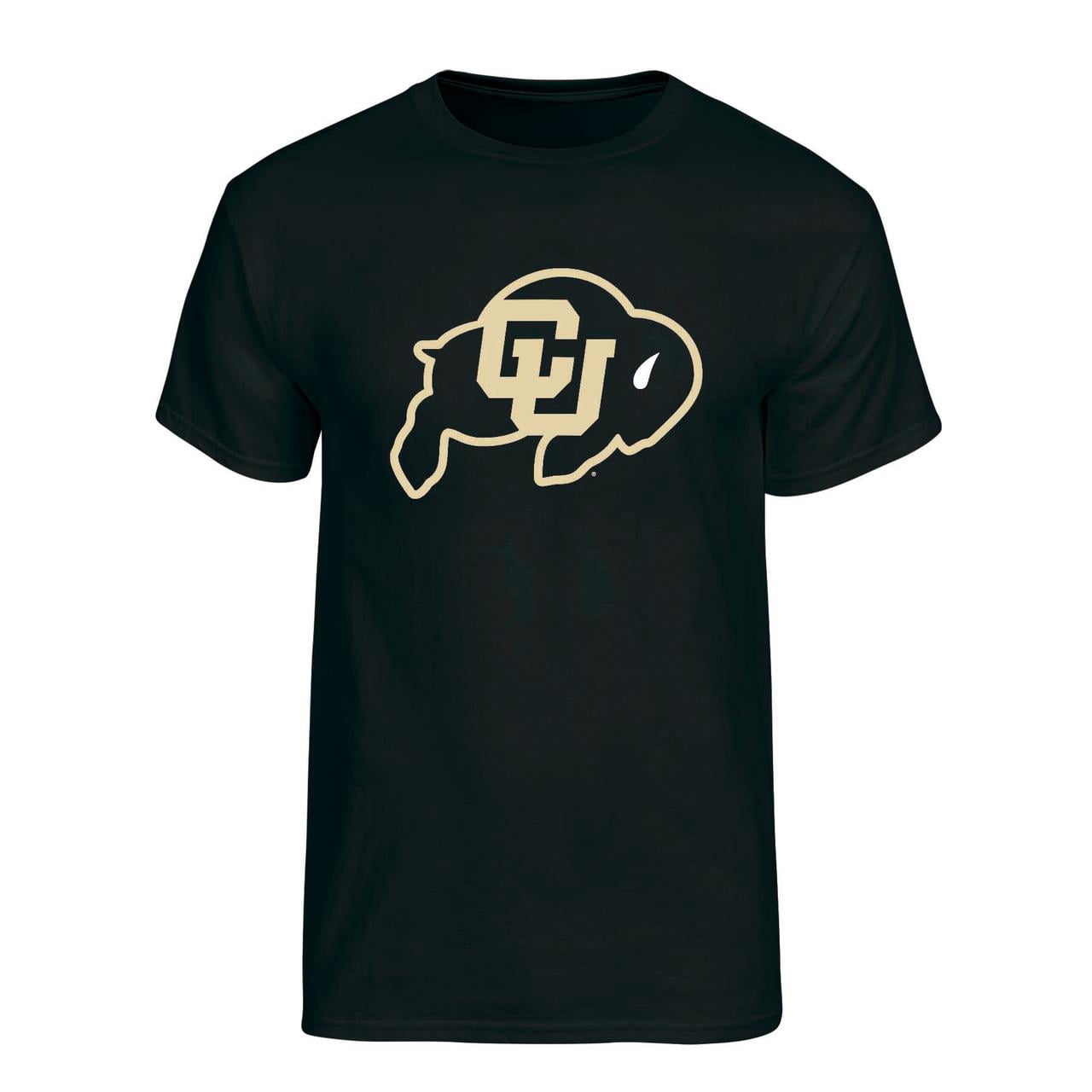 NCAA Mens Colorado Buffaloes Primary Logo Graphic T-Shirt