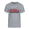 thumbnail image 1 of NCAA Men's Georgia Bulldogs Heather Gray Logo T-Shirt, 1 of 2