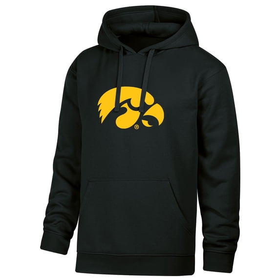 NCAA Men's Iowa Hawkeyes Primary Logo Fleece Hoodie