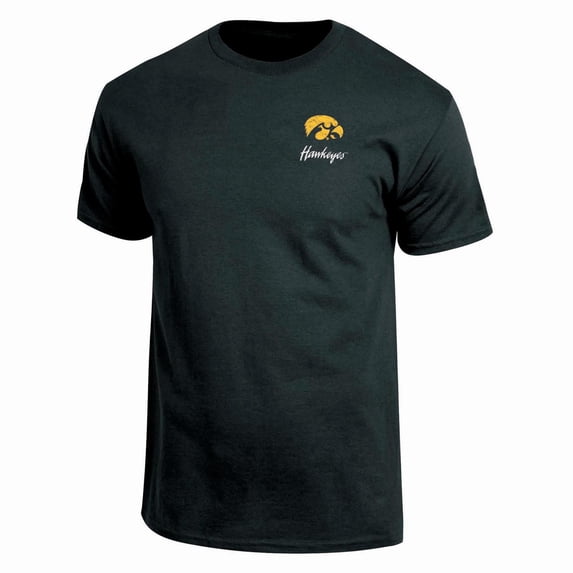 NCAA Mens Iowa Hawkeyes 2 Hit Graphic T-Shirt
