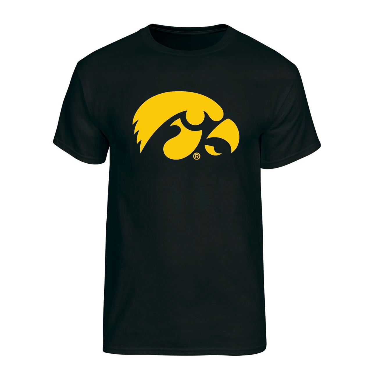 NCAA Mens Iowa Hawkeyes Primary Logo Graphic T-Shirt