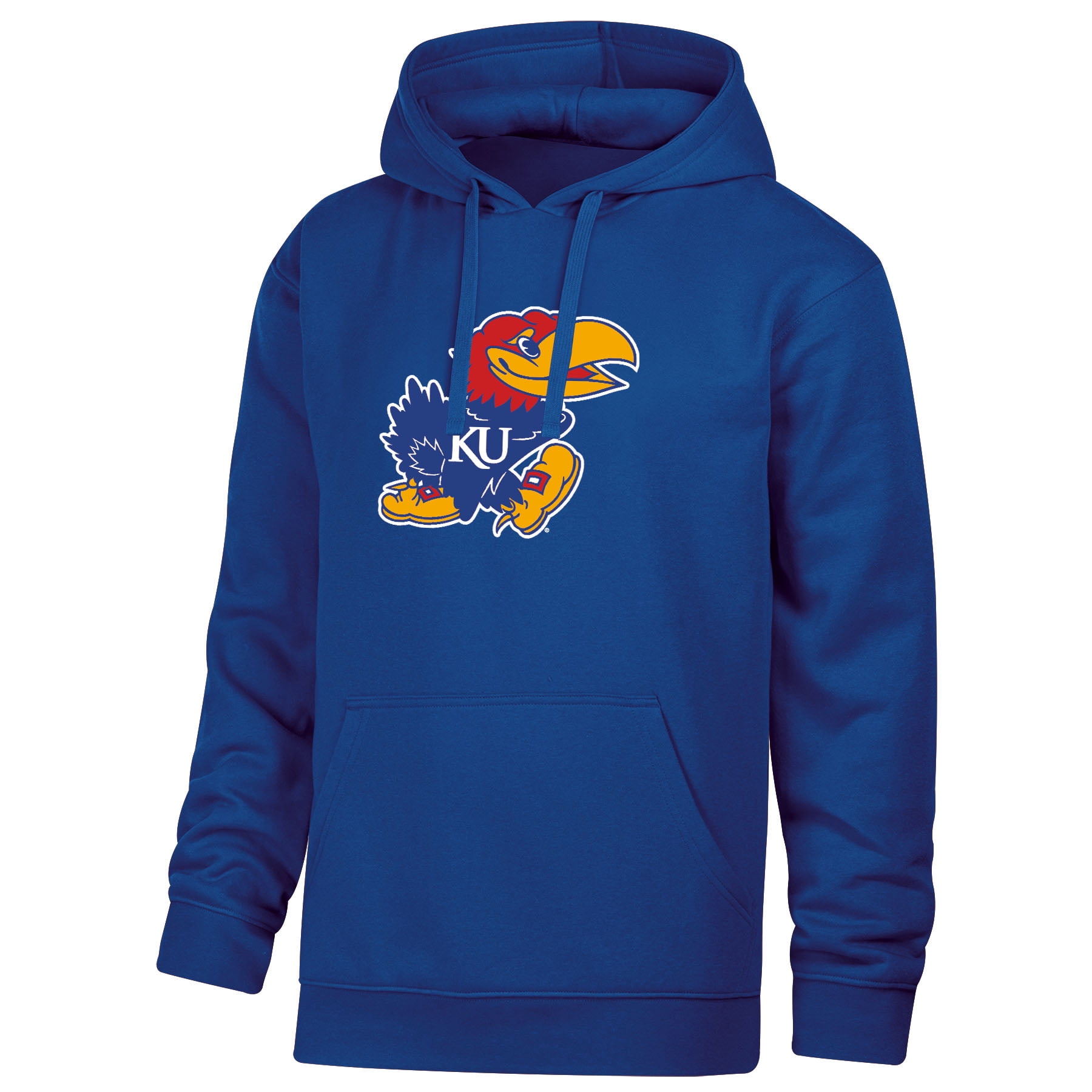 NCAA Men's Kansas Jayhawks Primary Logo Fleece Hoodie