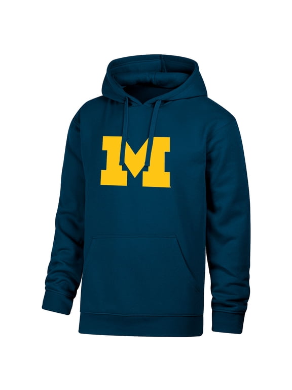 NCAA Men's Michigan Wolverines Primary Logo Fleece Hoodie