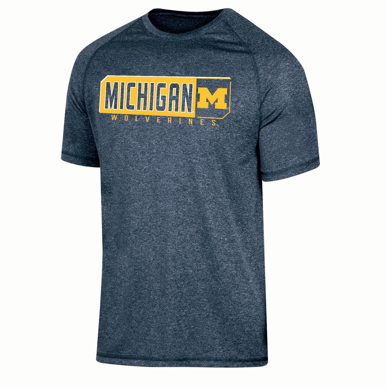 NCAA Mens Michigan Wolverines Synthetic Graphic T-Shirt