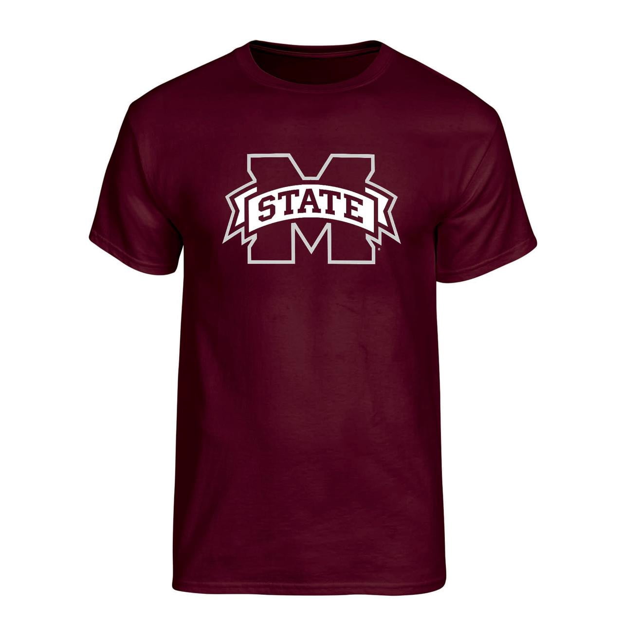 NCAA Mens Mississippi State Bulldogs Primary Logo Graphic T-Shirt