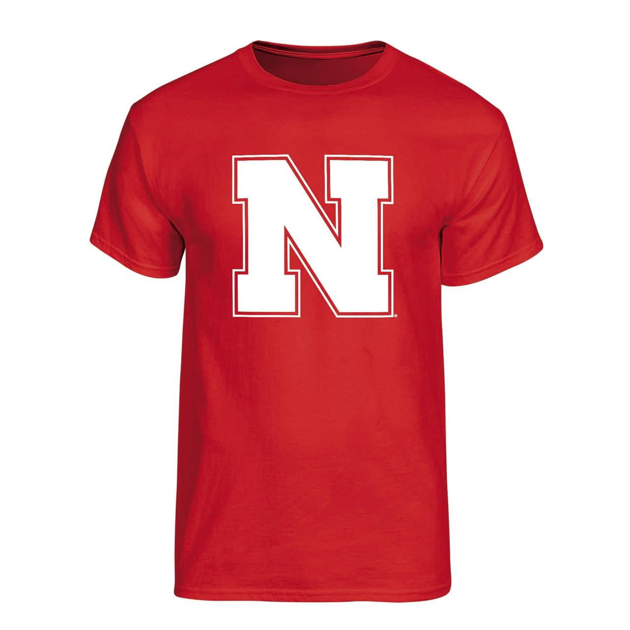 NCAA Mens Nebraska Huskers Primary Logo Graphic T-Shirt