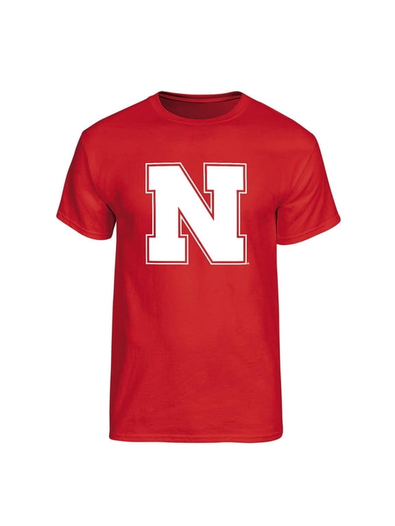 NCAA Mens Nebraska Huskers Primary Logo Graphic T-Shirt