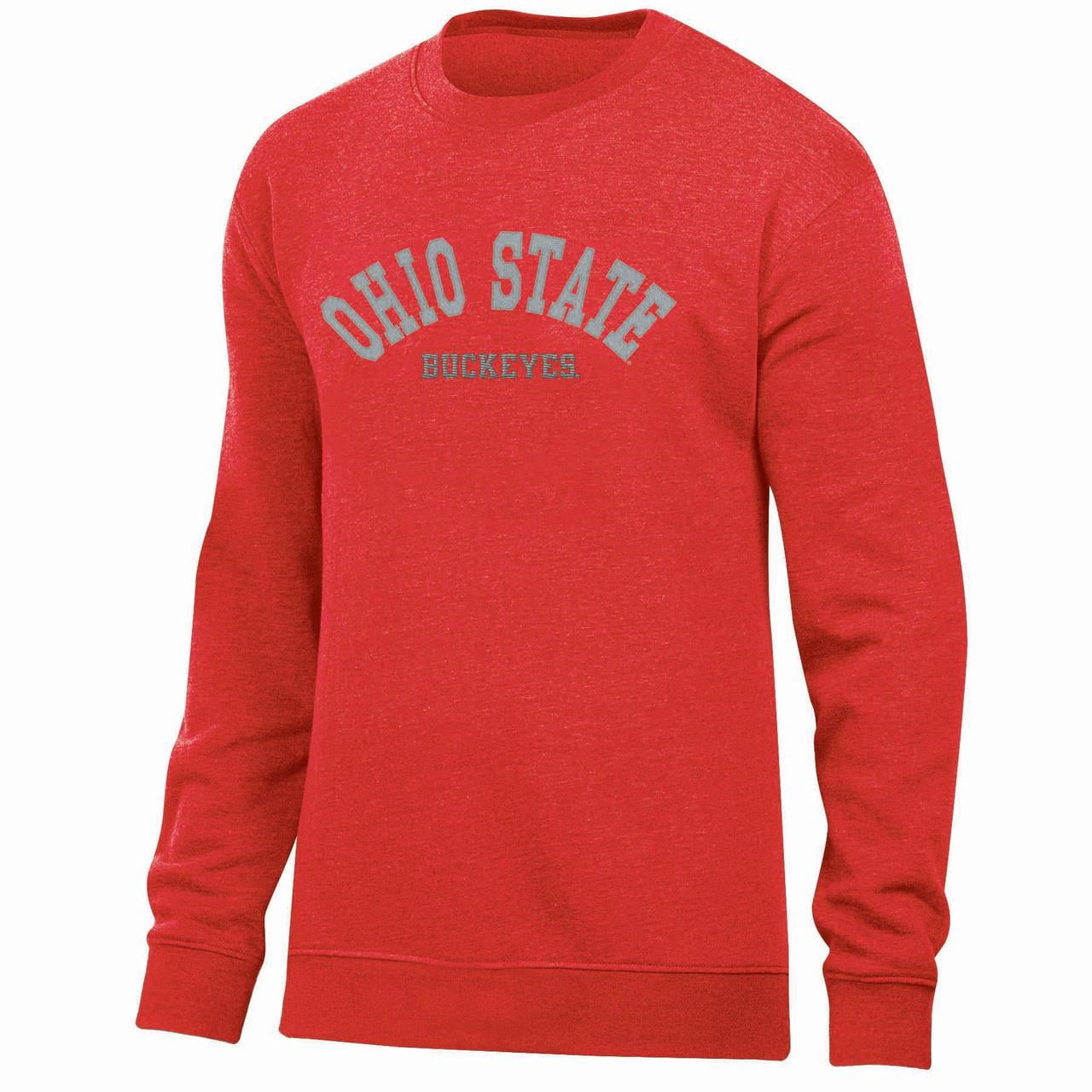 NCAA Mens Ohio State Buckeyes Fleece Crew Sweatshirt