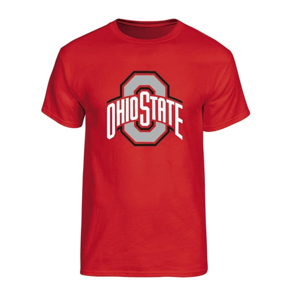NCAA Mens Ohio State Buckeyes Primary Logo Graphic T-Shirt