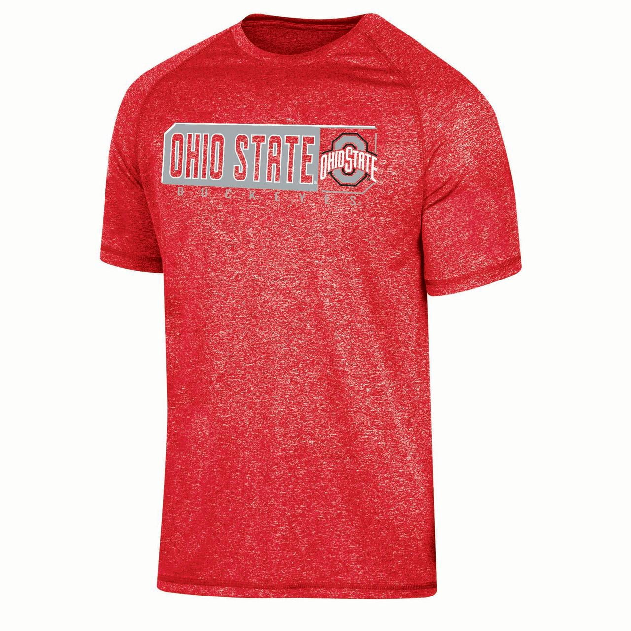 NCAA Mens Ohio State Buckeyes Synthetic Graphic T-Shirt