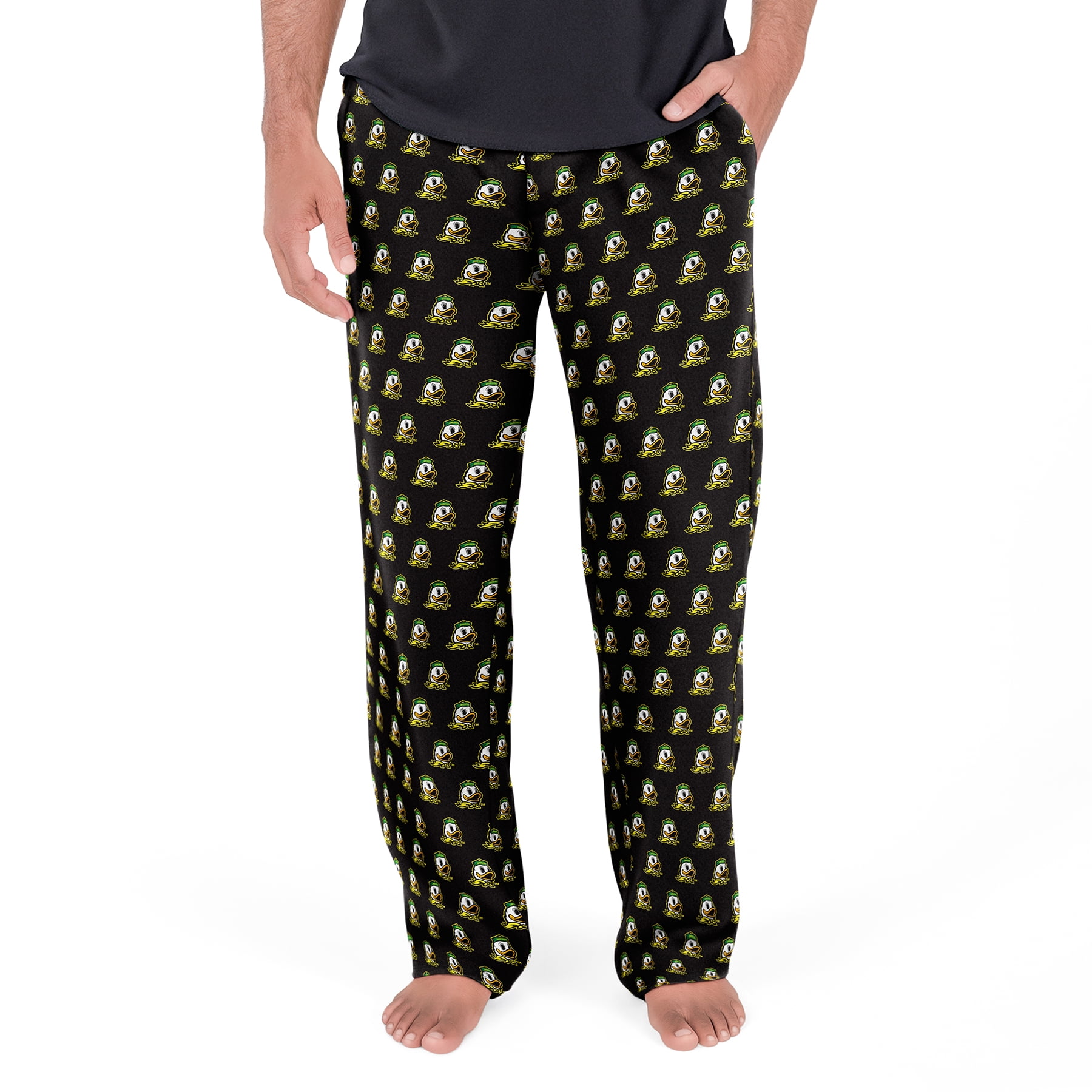 NCAA Mens Oregon Ducks All Over Print Pajama Pants