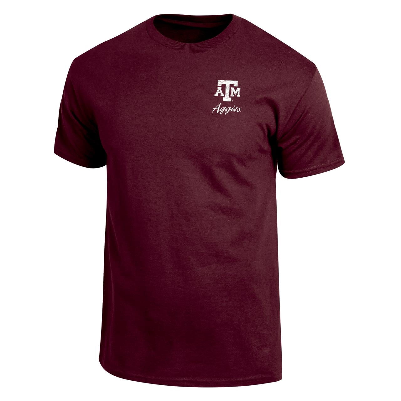 NCAA Mens Texas A&M Aggies 2 Hit Graphic T-Shirt