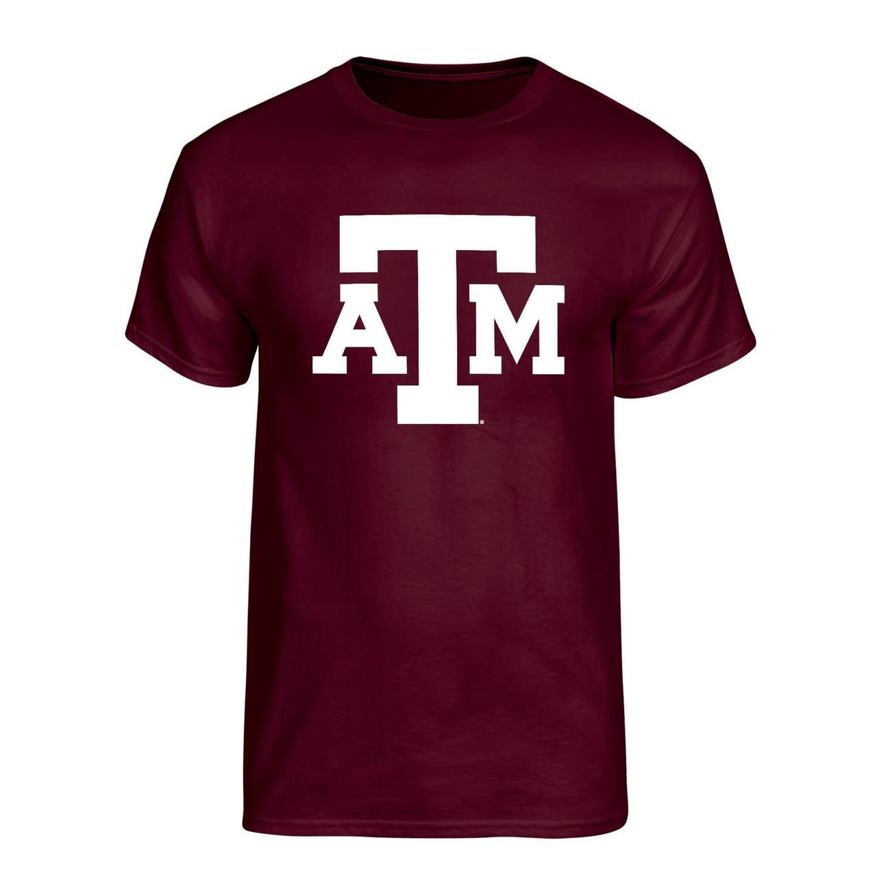 NCAA Mens Texas A&M Aggies Primary Logo Graphic T-Shirt