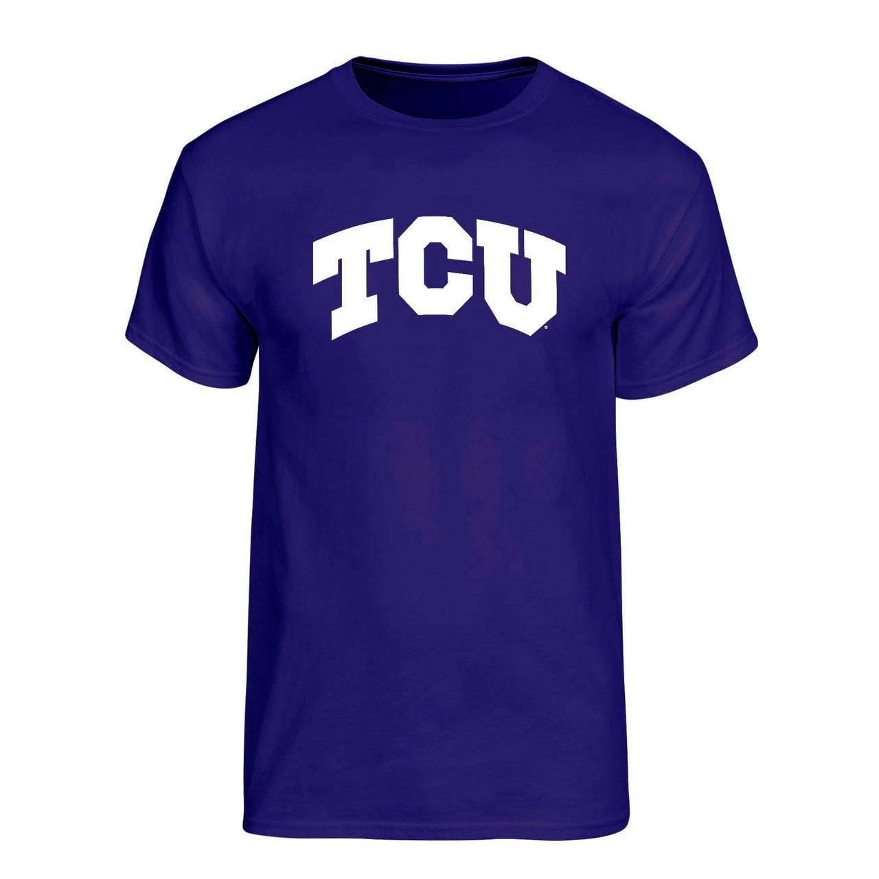NCAA Mens Texas Christian Horned Frogs Primary Logo Graphic T-Shirt