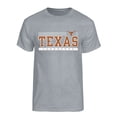thumbnail image 1 of NCAA Men's Texas Longhorns Heather Gray Logo T-Shirt, 1 of 2