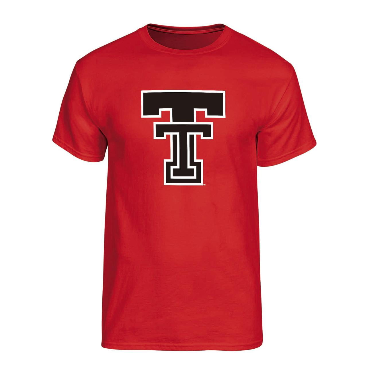 NCAA Mens Texas Tech Red Raiders Primary Logo Graphic T-Shirt