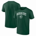 thumbnail image 1 of NCAA Michigan State Spartans Men's Green Cotton Short Sleeve T Shirt, 1 of 3