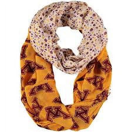 NCAA Minnesota Golden Gophers Floral Infinity Scarf