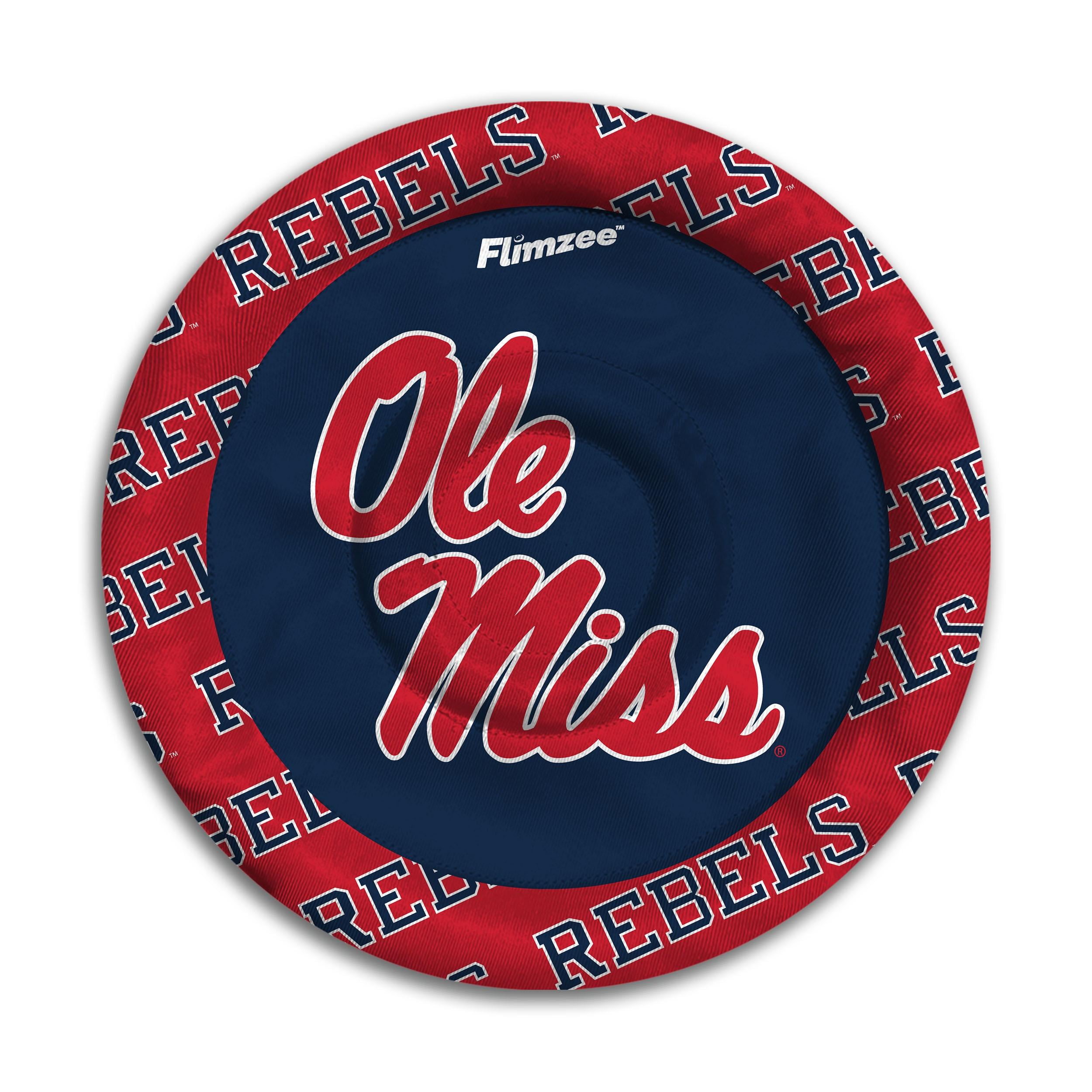 NCAA Mississippi Rebels Flimzee Bean-Bag Flying Disc YouTheFan
