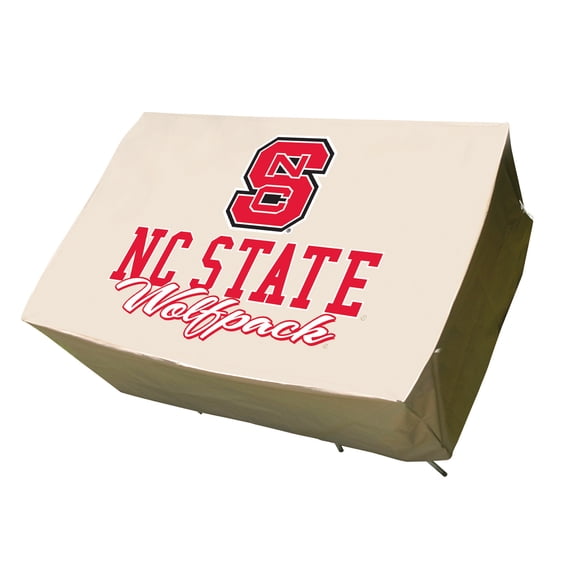 NCAA - Mr. Bar-B-Q - Rectangle Patio Table Cover - North Carolina State Wolfpack
