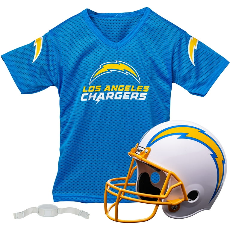 Franklin Sports LA Chargers Kids NFL Uniform Set Youth NFL Team Jersey Helmet Apparel Costume Official NFL Gear Youth Medium Walmart
