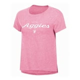 NCAA NEW MEXICO STATE Womens Pink Color Cotton SS TEE 1 Color Print