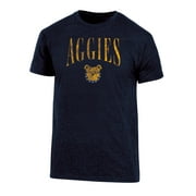 NCAA Men's North Carolina A&T Aggies Triblend Laurel Logo Tee