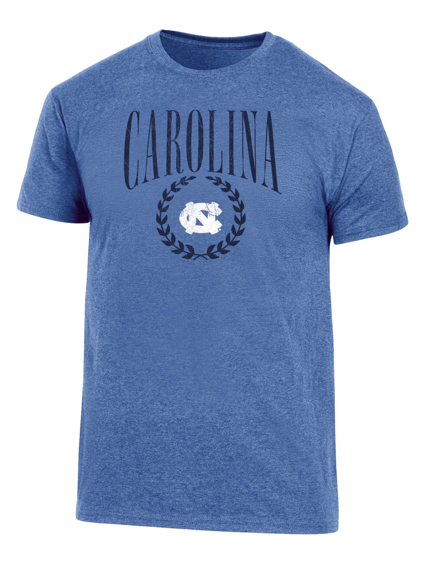 NCAA Men's North Carolina Tar Heels Triblend Laurel Logo Tee