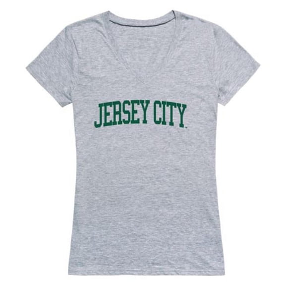 NCAA New Jersey City Knights Game Day Womens T-Shirt, Heather Grey - Large