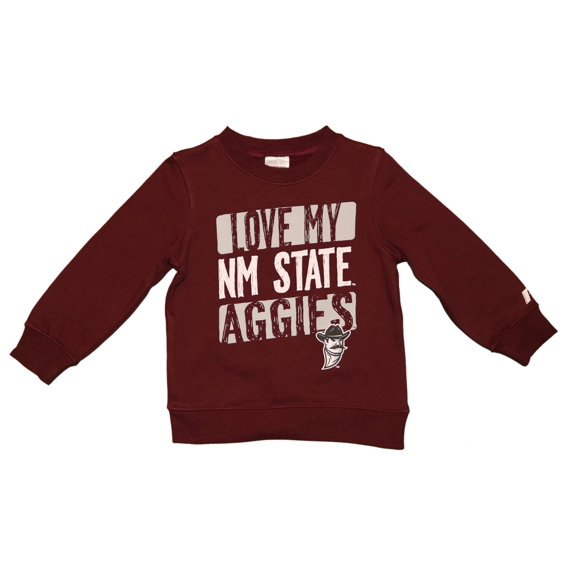 NCAA New Mexico State University Infants/Toddlers Fleece Crew Neck