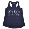 thumbnail image 1 of NCAA New York University Violets Women Ladies Purple Racerback Tank Top Medium, 1 of 1