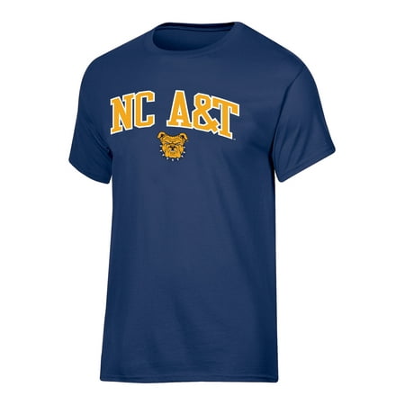 Georgia Bulldogs NCAA North Carolina A&T Aggies Men's Arch Over Logo Tee
