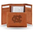 thumbnail image 1 of NCAA North Carolina Embossed Leather Trifold Wallet, 1 of 2