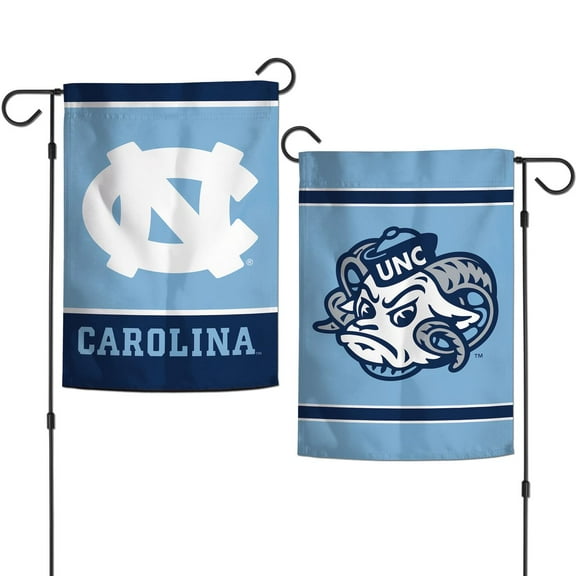NCAA North Carolina Name 12" x 18" Garden Flag